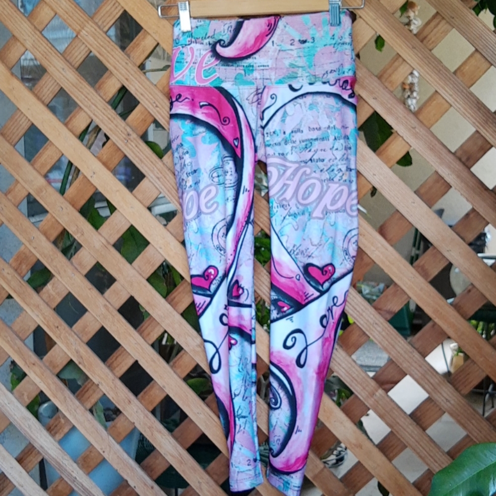 Sadhana Print Yoga Pants Small/Medium